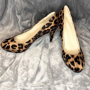 Marc Fisher, Women’s, Leopard Print, Heels, Size 9